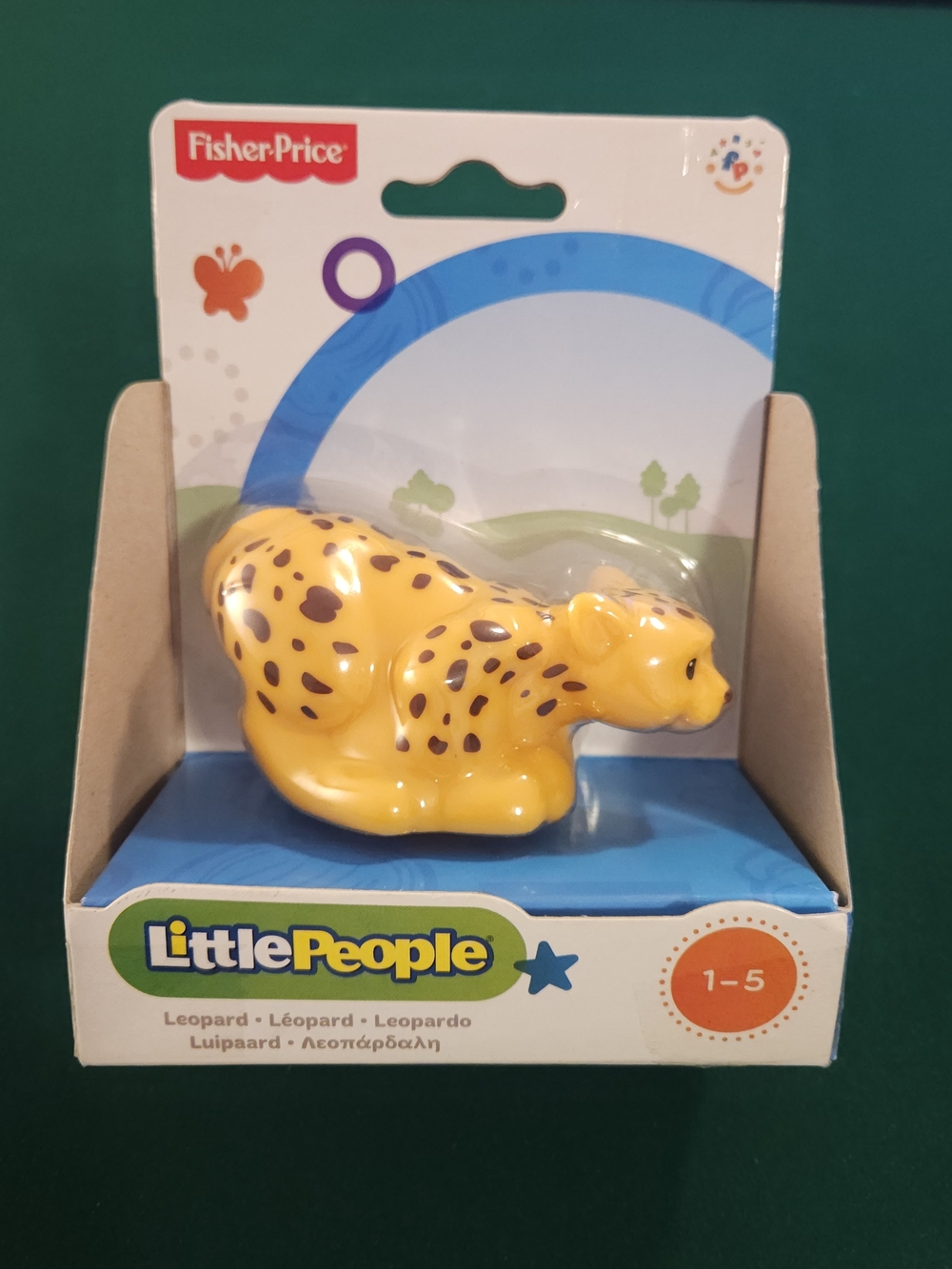 NWT Fisher-Price, 2013  Little People Leopard Toy  WOW!